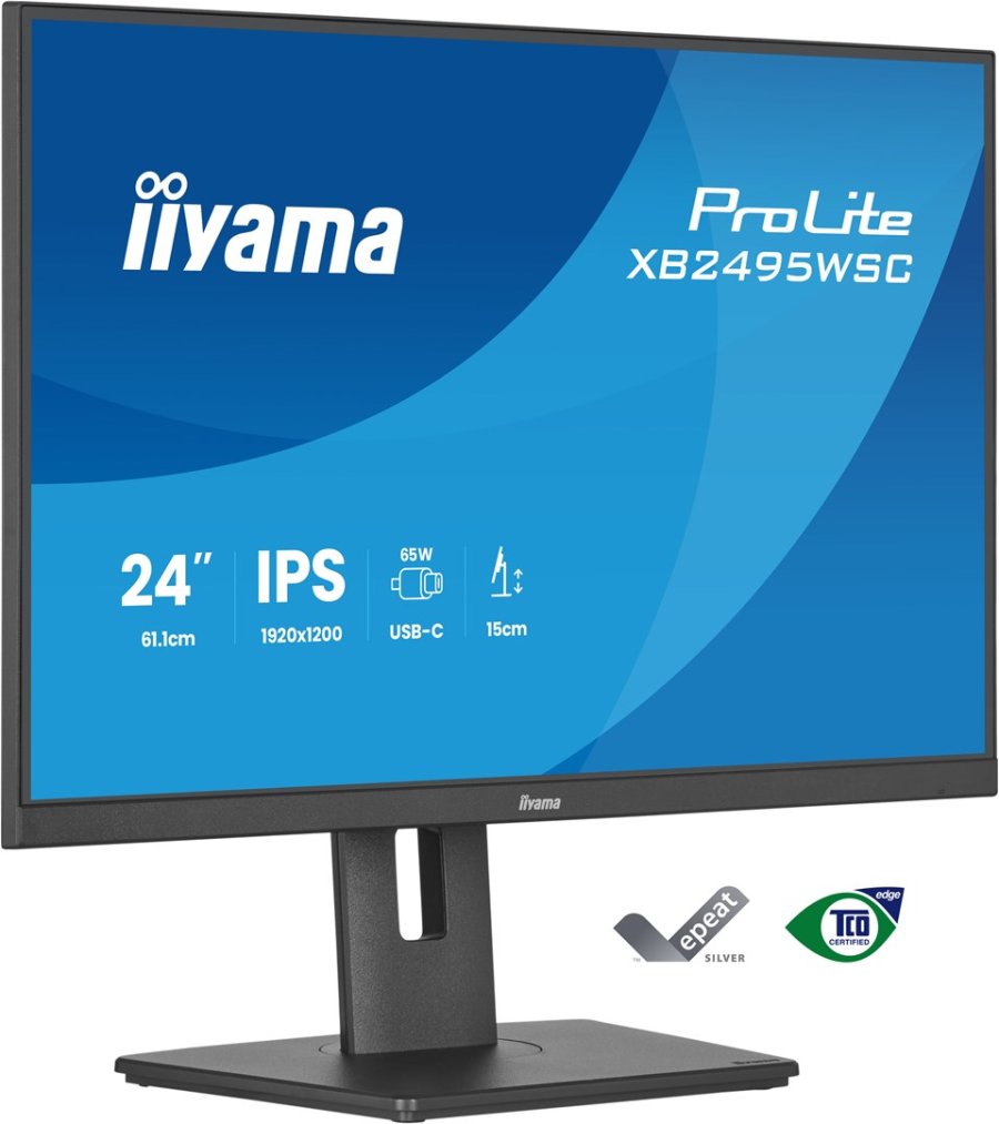 iiyama ProLite XB2495WSC-B1 computersk�rm 61,2 cm (24.1