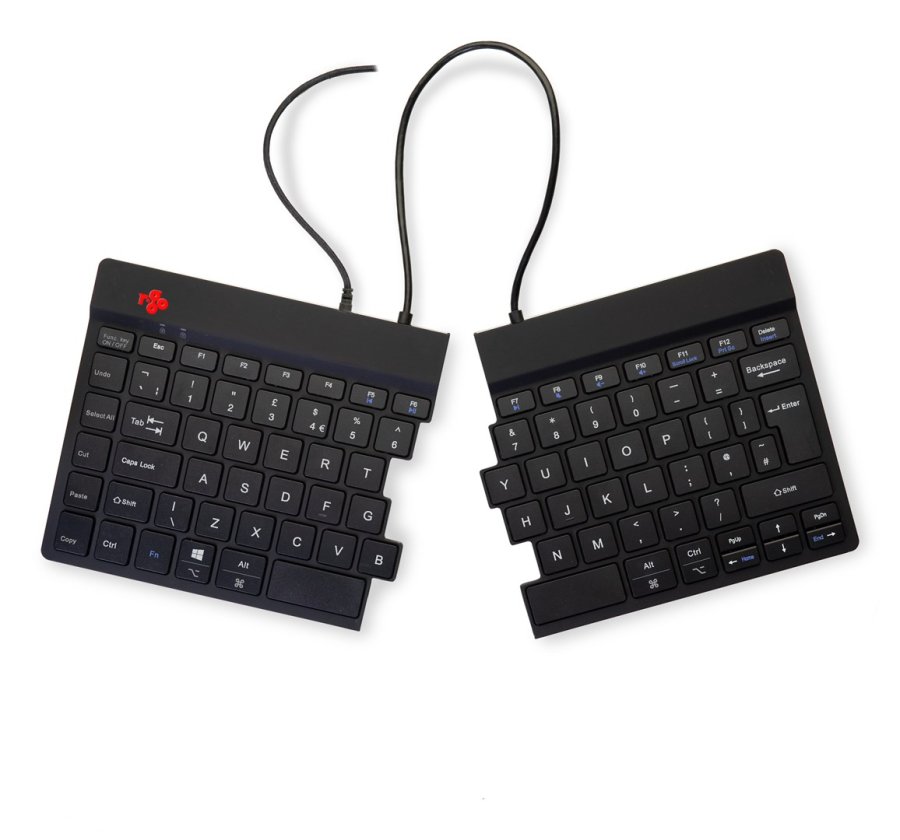 R-Go Tools R-Go Split Ergonomiske tastatur, QWERTY (UK), sort, kablet #8