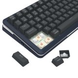 REDRAGON K708-RGB-PRO FLEKACT tastatur USB + RF Wireless + Bluetooth Sort #3