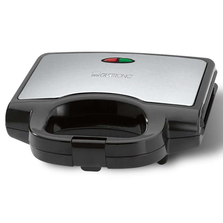 Clatronic ST 3778 sandwichtoaster 750 W Sort, Rustfrit stl #2