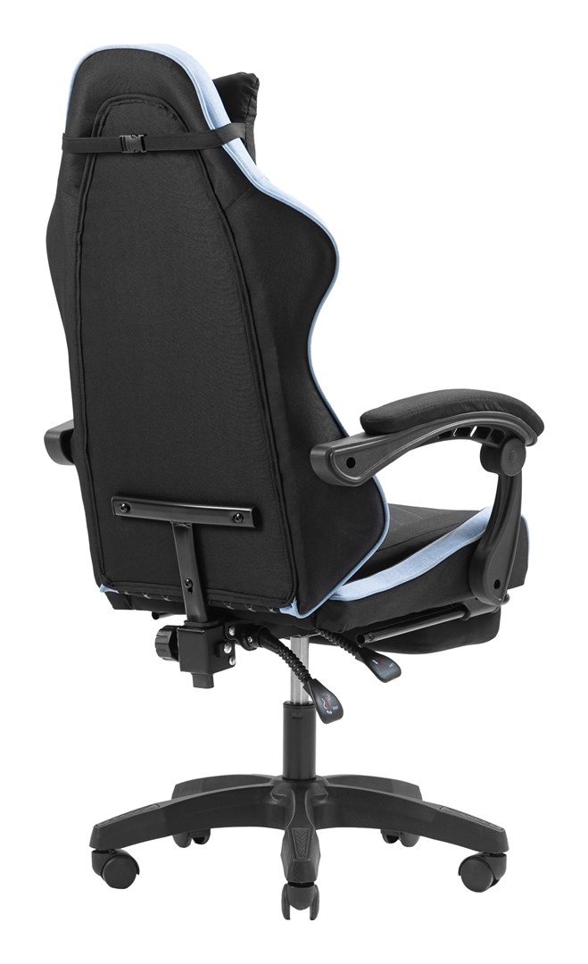 Mars Gaming MGC-X Fabric PC gamingstol Polstret s�de Sort, Bl� #6