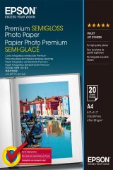 Epson Premium, DIN A4, 251g/m Hvid Semi-glans #1