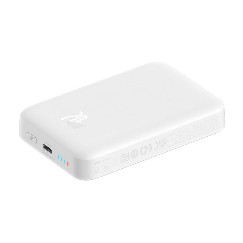 Baseus P10059001223-00 Lithium-polymer (LiPo) powerbank 10000 mAh Trdls opladning Hvid #3