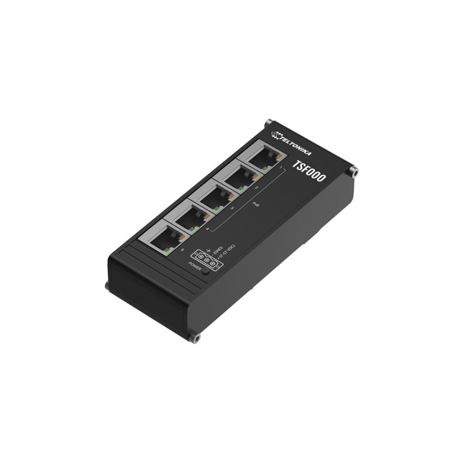 Teltonika TSF000 Ikke administreret Fast Ethernet (10/100) Str�m over Ethernet (PoE) Desktop Sort #1