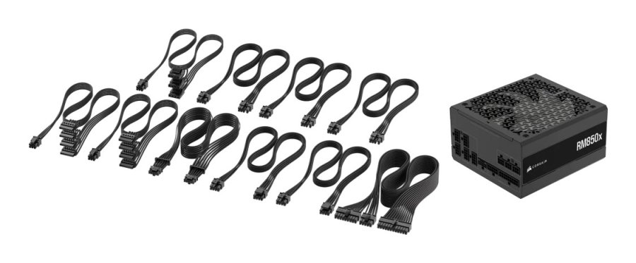Corsair RM850x enhed til str�mforsyning 850 W 24-pin ATX ATX Sort #3