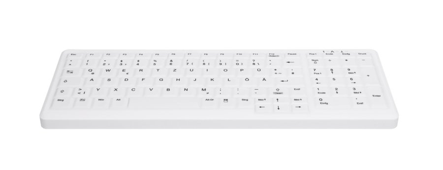 Contour Design Active Key AK-C7000 tastatur Medicinsk RF tr�dl�st QWERTZ Tysk Hvid #3
