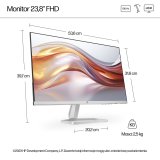 HP 23,8-tommer Series 5 FHD-skrm - 524sf #11