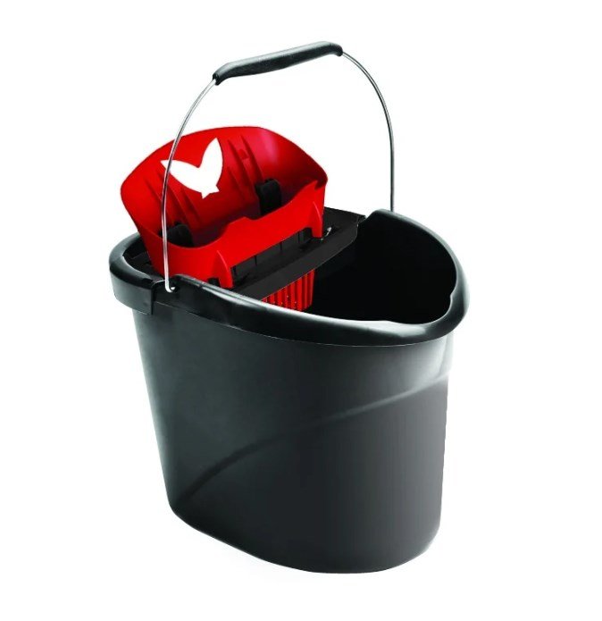 Vileda Ultramax Mop Set rengringsmoppe Sort, Rd #4