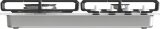 Gorenje GTW641EW kogeplade Hvid Indbygget 60 cm Gaskomfur 4 zone(s) #5