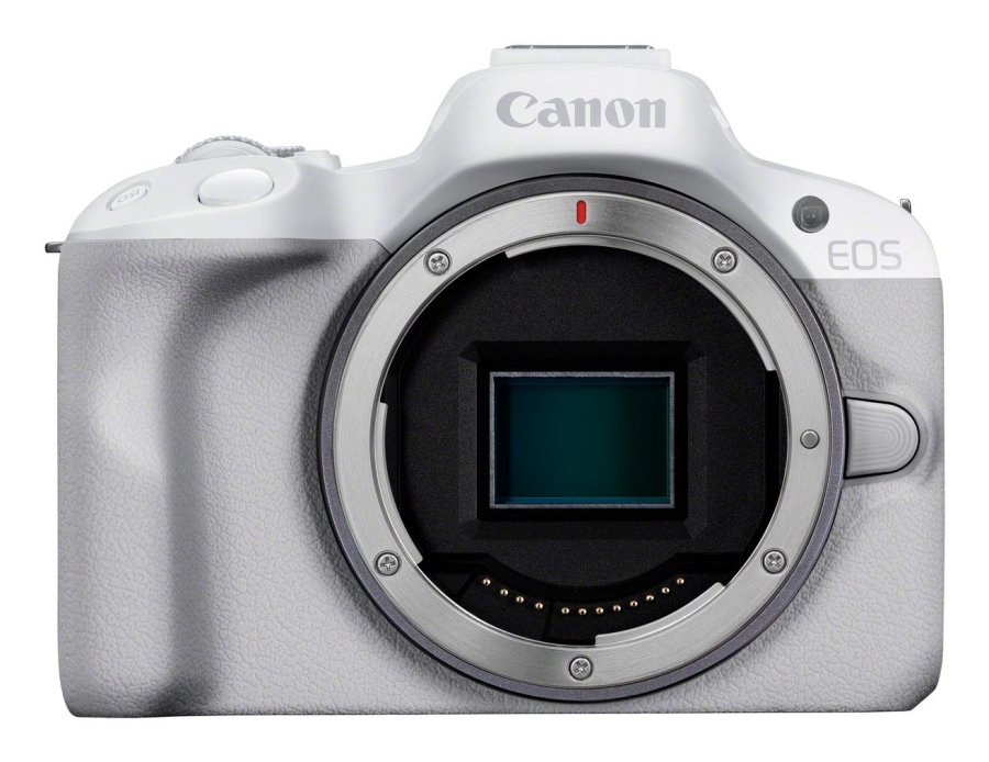 Canon EOS R50, White + RF-S 18-45mm F4.5-6.3 IS STM Kit MILC 24,2 MP CMOS 6000 x 4000 pixel Hvid #1