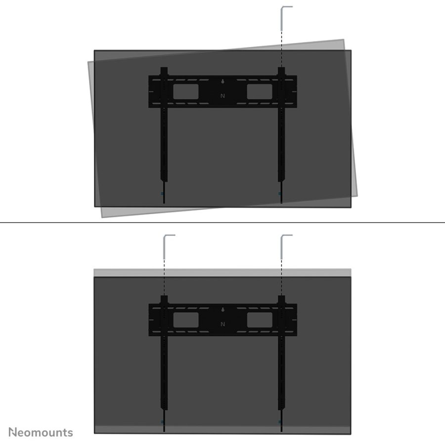 Neomounts WL30-750BL18 Heavy duty wall mount 43-98