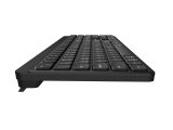 Natec Tang US tr�dl�st tastatur BT + 2.4 GHz lydsvagt slim sort #6