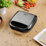 Zelmer Sandwich Toaster ZSM7710 750 Watt Sort Slv #7