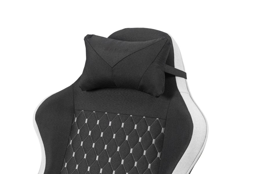 Mars Gaming MGC-X Fabric PC gamingstol Polstret s�de Sort, Hvid #10