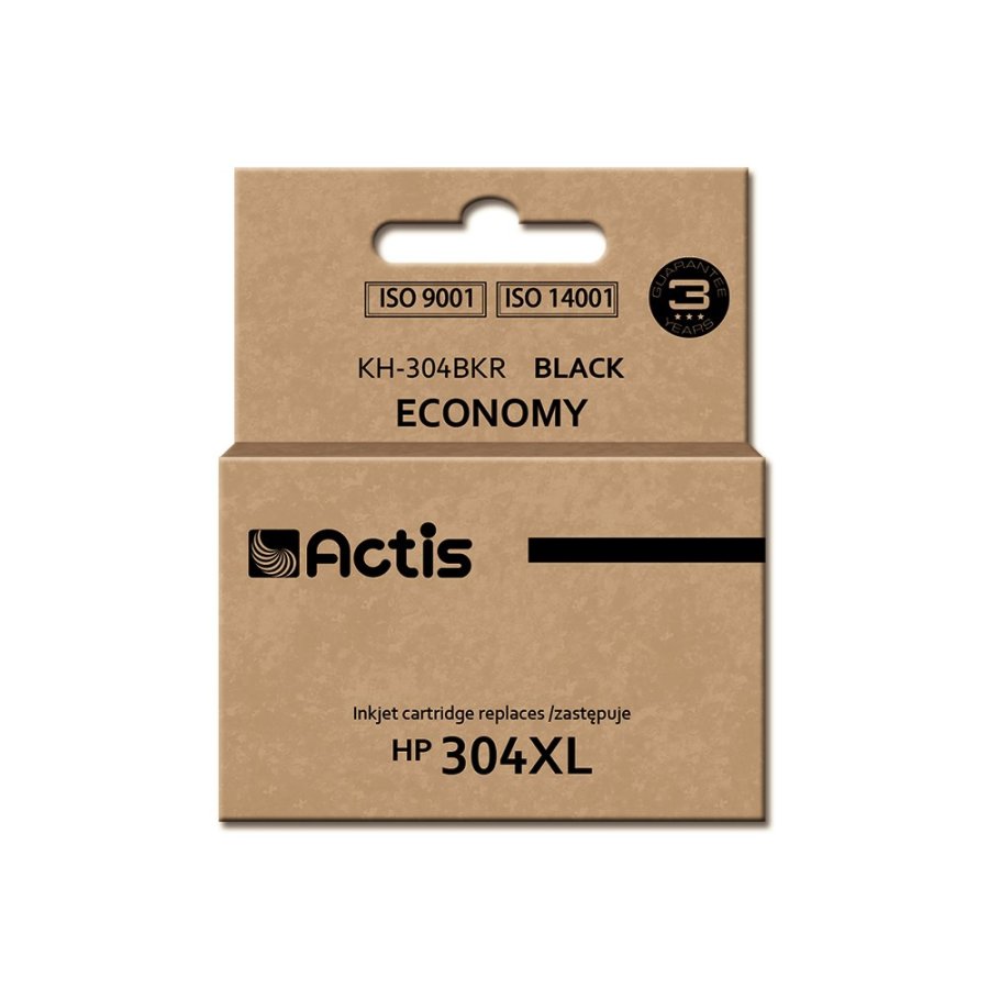 Actis KH-304BKR Blk (erstatning HP 304XL N9K08AE; premium; 20 ml; sort) #2