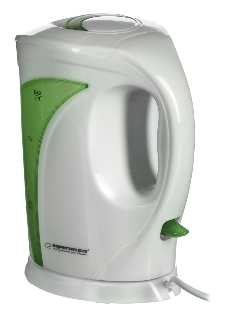 Esperanza EKK018G El-kedel 1,7 L, hvid/grn #13