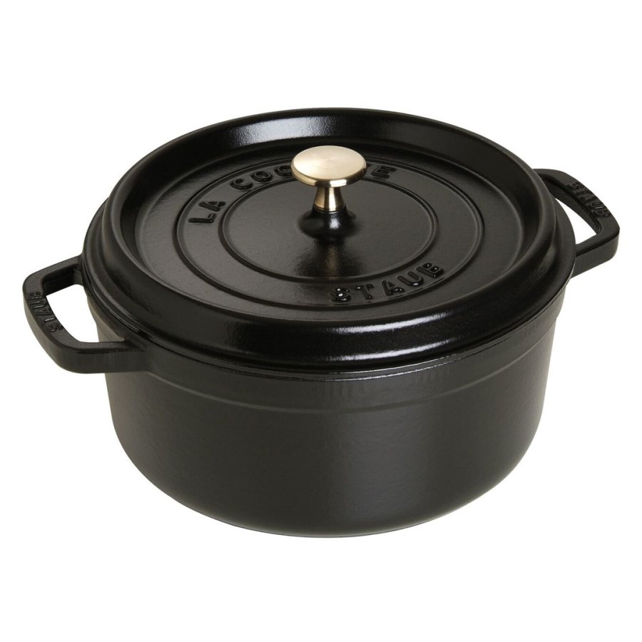 Staub La Cocotte 3,8 L Rund Stbejern Gryde bradepande #1