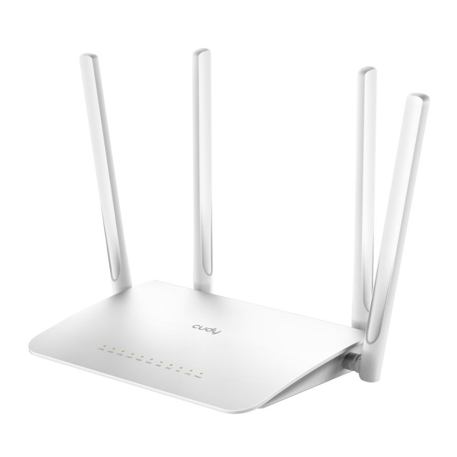 Cudy WR1300 trdls router Gigabit Ethernet Dual-band (2,4 GHz / 5 GHz) Hvid #2
