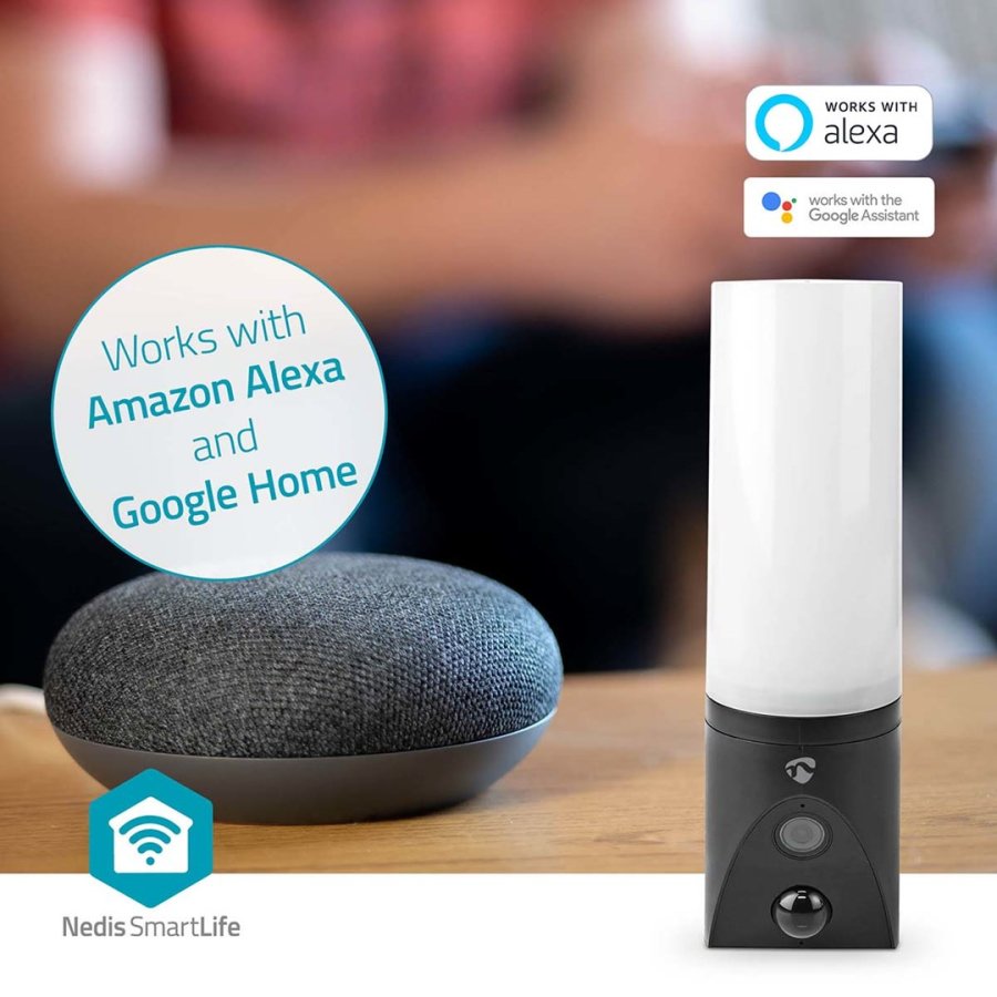 Nedis WIFICOL20BK overvgningskamera Terning IP-sikkerhedskamera Udendrs 1920 x 1080 pixel Loft/vg #14