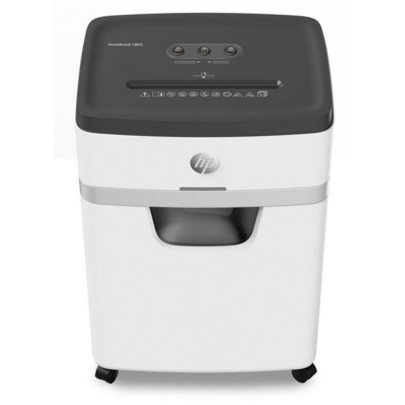 HP ONESHRED 18CC makulator, afskringer, P-4, 18 kort, 25 l, lysegr #2