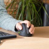 R-Go Tools R-Go HE Mouse, Ergonomisk mus, Medium (165-195mm), Venstre, Trdls #5