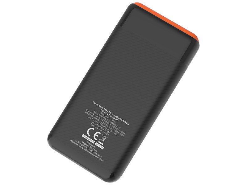 Tracer EnerGen 20000 mAh Sort, Orange #7