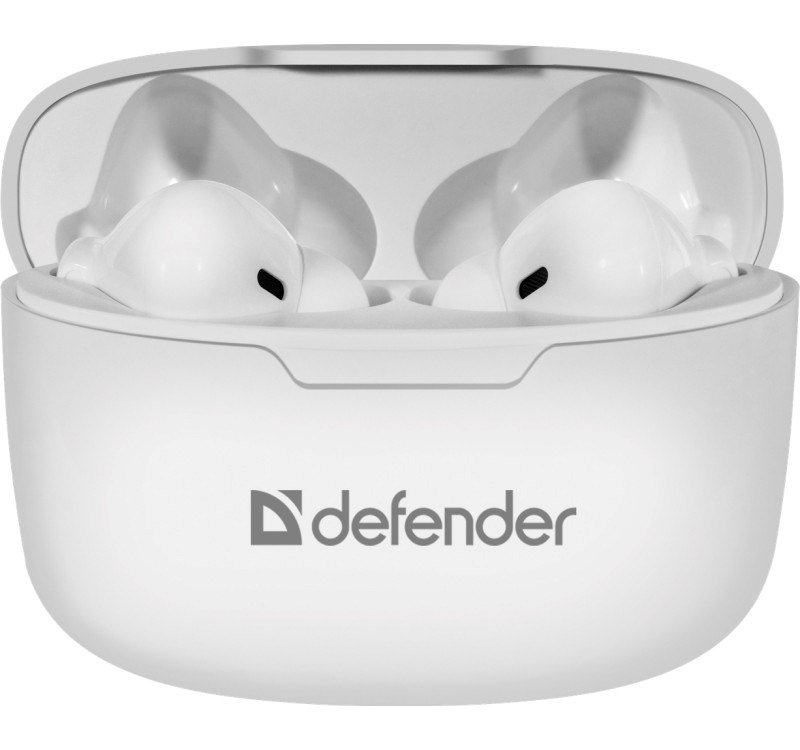 Bluetooth hovedtelefoner Defender TWINS 903 Hvid Multifarvet #5