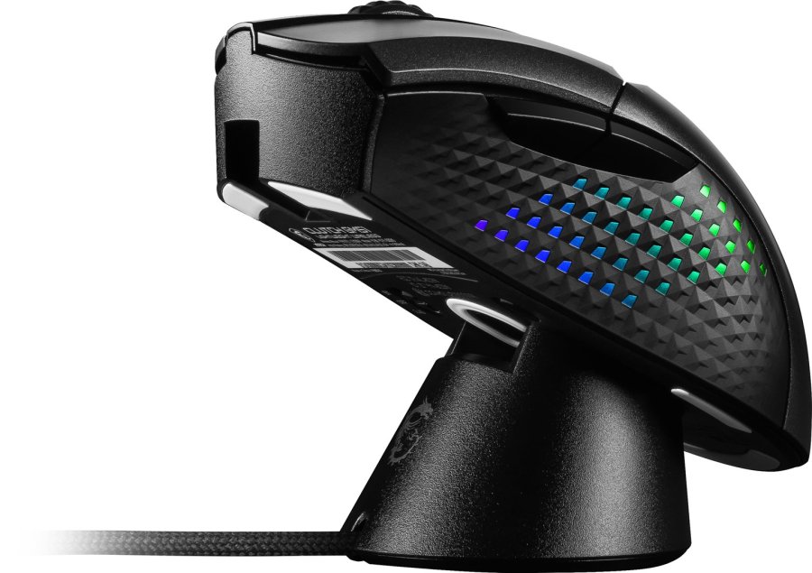 MSI CLUTCH GM51 LIGHTWEIGHT WIRELESS mus Spil Hjre hnd RF Wireless + Bluetooth + USB Type-C Optisk 26000 dpi #4