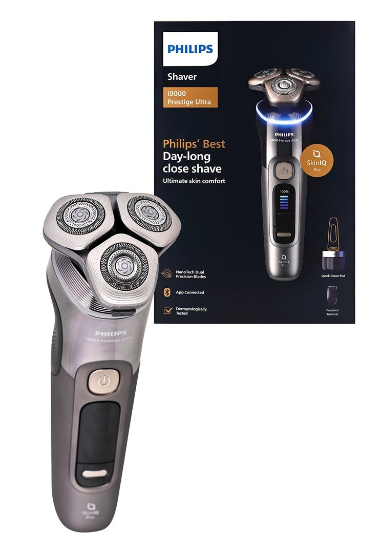 Philips i9000 Prestige Ultra XP9402/31 Elektrisk shaver vd og tr barbering med SkinIQ Pro #1