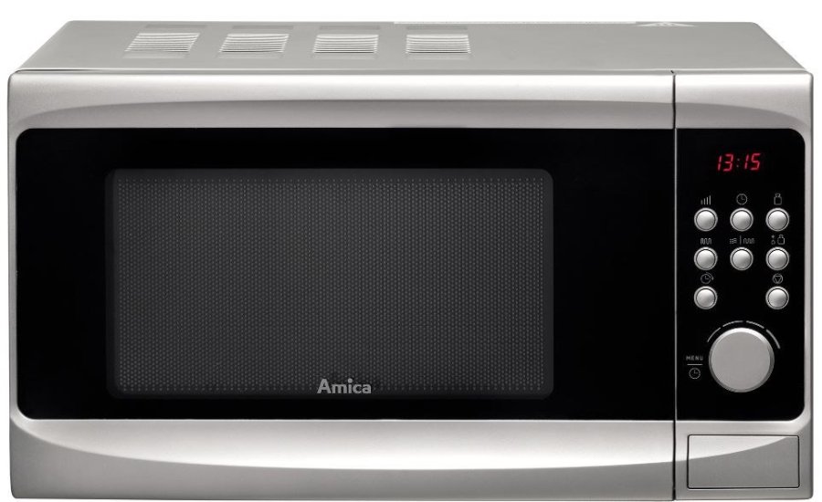 Amica AMG20E70GSV 20l 700W fritstende mikroblgeovn #1