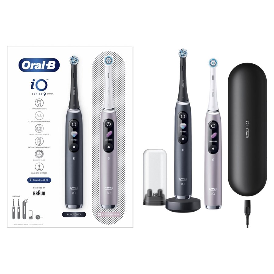 Szcoteczka Oral-B  iO Series 9 Duo Black Onyx/Rose #2