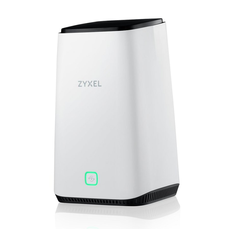 Zyxel FWA510 trdls router Multi-Gigabit Ethernet Tri-band (2,4 GHz / 5 GHz / 5 GHz) 5G Sort, Hvid #1