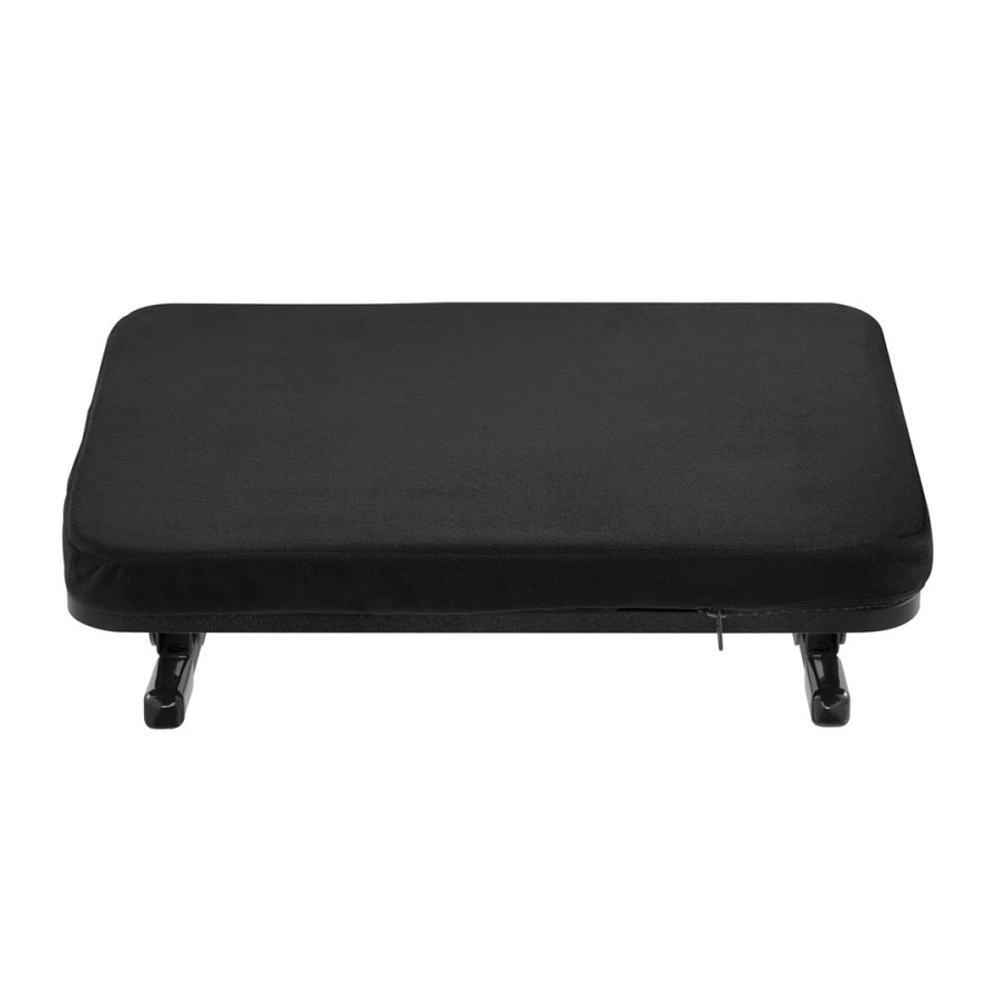 Maclean ergonomisk fodsttte, bensttte, trinls vinkelindstilling, aftagelig pude, MC-460 #3