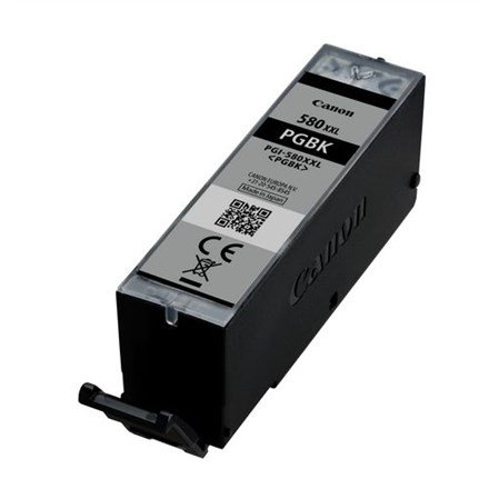 Canon PGI-580 XXL blkpatron 1 stk Original Ekstra (Super) hjt udbytte Sort #3
