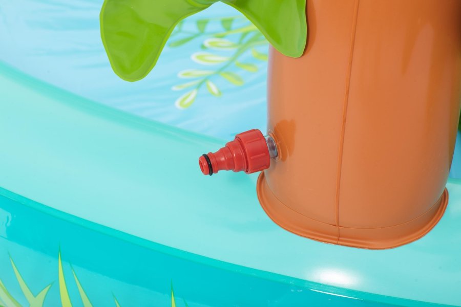 Bestway Oppustelig Pool Krokodille Legepark 224x181x72 cm +2 r Have 53166 #24