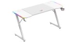 Huzaro Hero 3.3 White  RGB - gaming-skrivebord #8