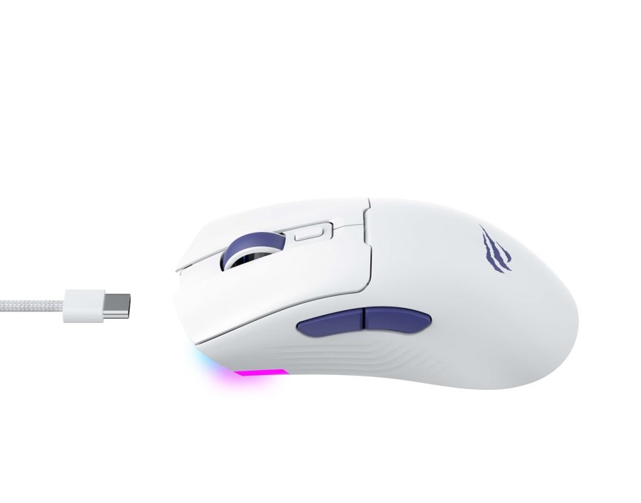 Havit MS966WB - kabellose Gaming-Maus, hvid #5