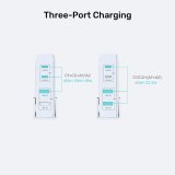 GaN-netoplader - Unitek P1229ABK01-EU | 100W 2x USB-C 2x USB-A #8