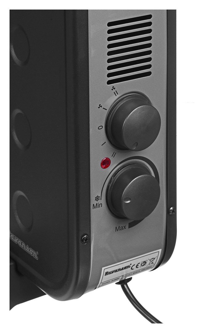 Ravanson CH-9000BT varmeapparat Sort 2000 W #3
