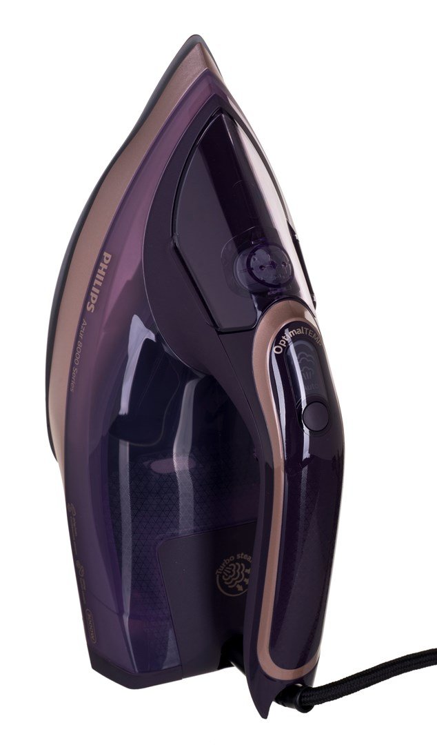 Philips DST8040/30 strygejern Dampstrygejern SteamGlide Elite-stryges�l 3000 W Violet #3