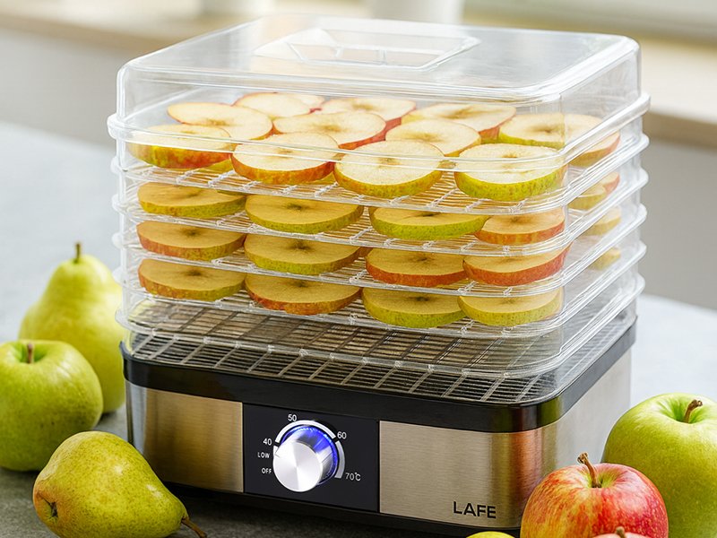 Lafe NutriDry Rustfrit st�l, Sort 250 W #10
