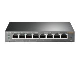 TP-Link TL-SG108PE Administreret L2 Gigabit Ethernet (10/100/1000) Str�m over Ethernet (PoE) Sort #1