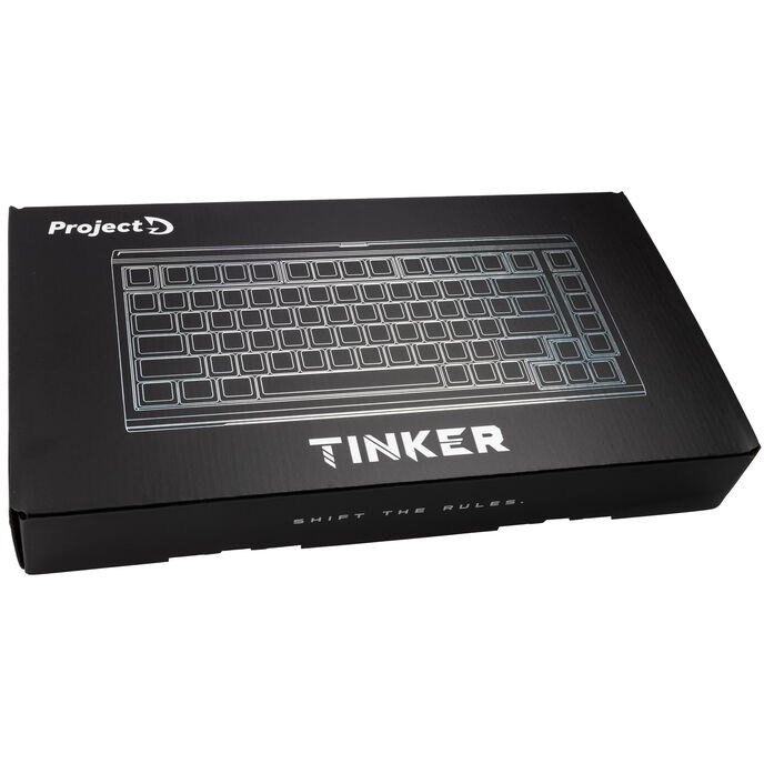 Ducky Tinker 75 tastatur Spil USB US engelsk Sort #11