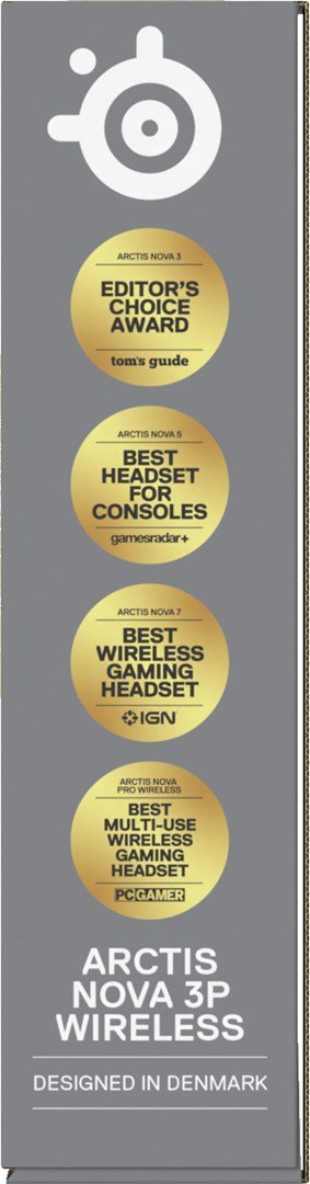 Steelseries Arctis Nova 3P Headset Trdls Musik/hverdag Bluetooth Lavendel #23