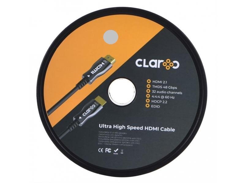 CLAROC KABEL HDMI 2.1 AOC, M/M, 4K@120HZ, 8K@60HZ, 10M, FEN-HDMI-21-10M #5