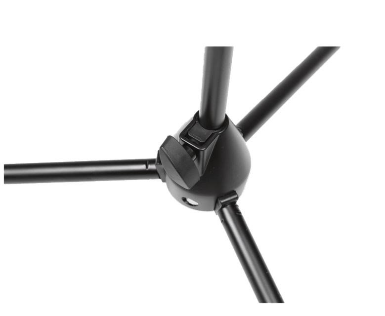 Caymon CST320/B Mikrofonstativ med sammenklappelige ben og bomarm #5