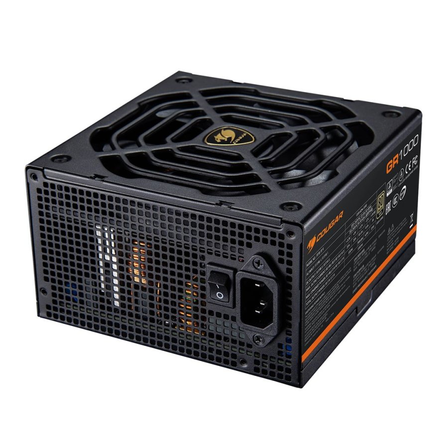 COUGAR CGRGDN-1000 enhed til str�mforsyning 1000 W 20+4 pin ATX ATX Sort #3