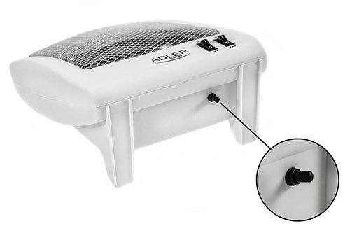Adler AD 7709 Indend�rs Hvid 800 W Kvarts elektrisk rumvarmer #6