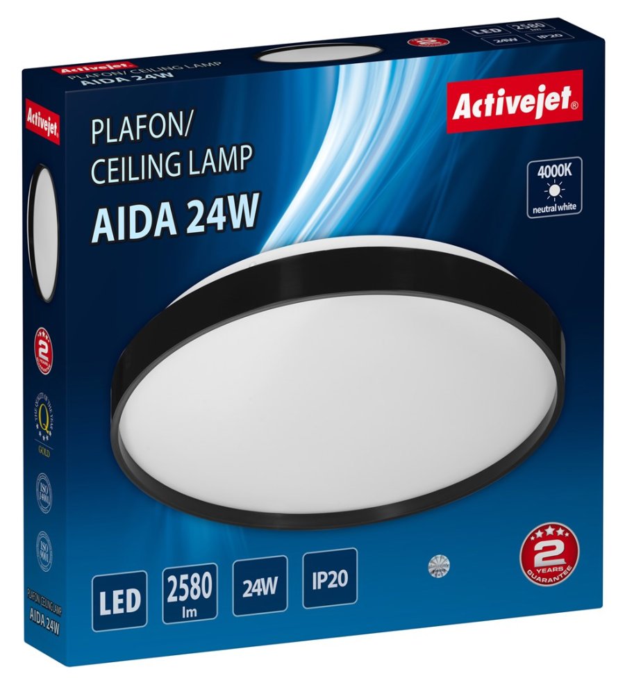 Activejet LED-loftslampe AJE-AIDA 24W #4