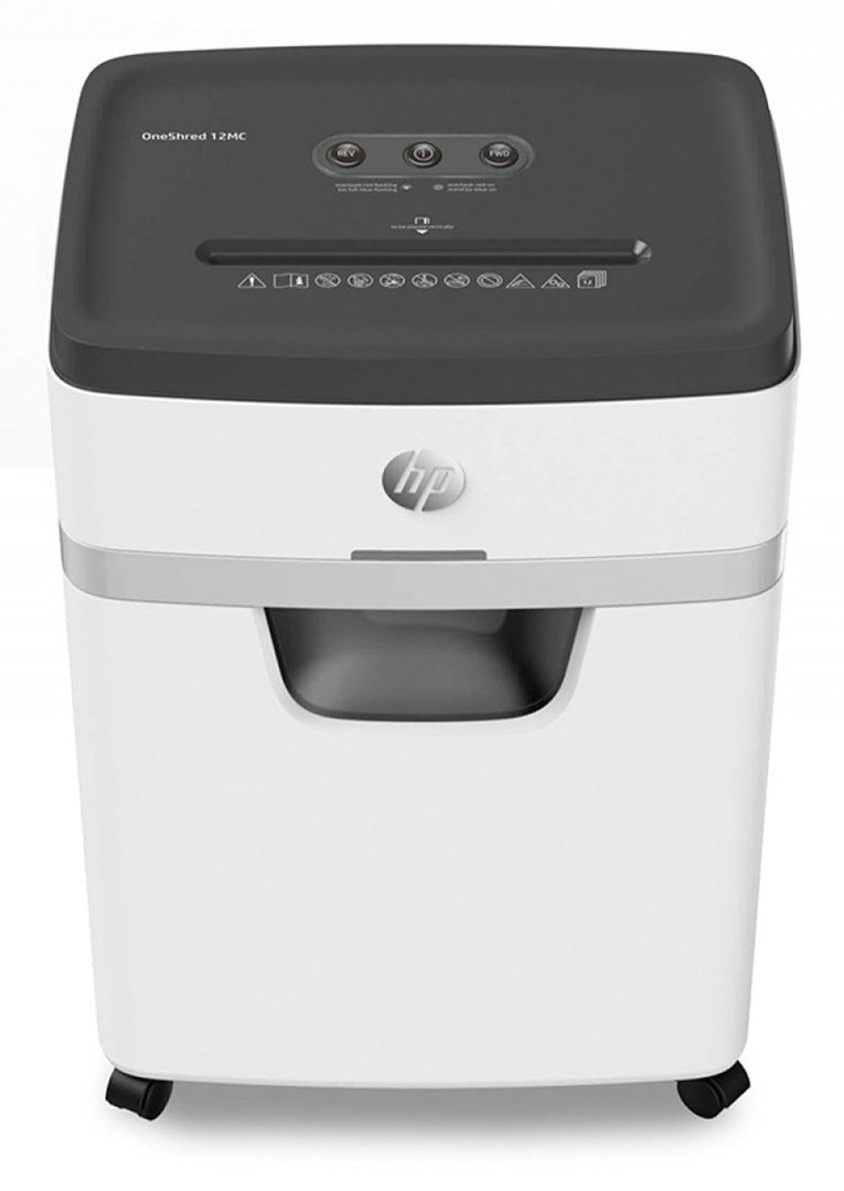 HP ONESHRED 12MC makulator, mikroskring, P-5, 12 kort, 25 l, lysegr #2